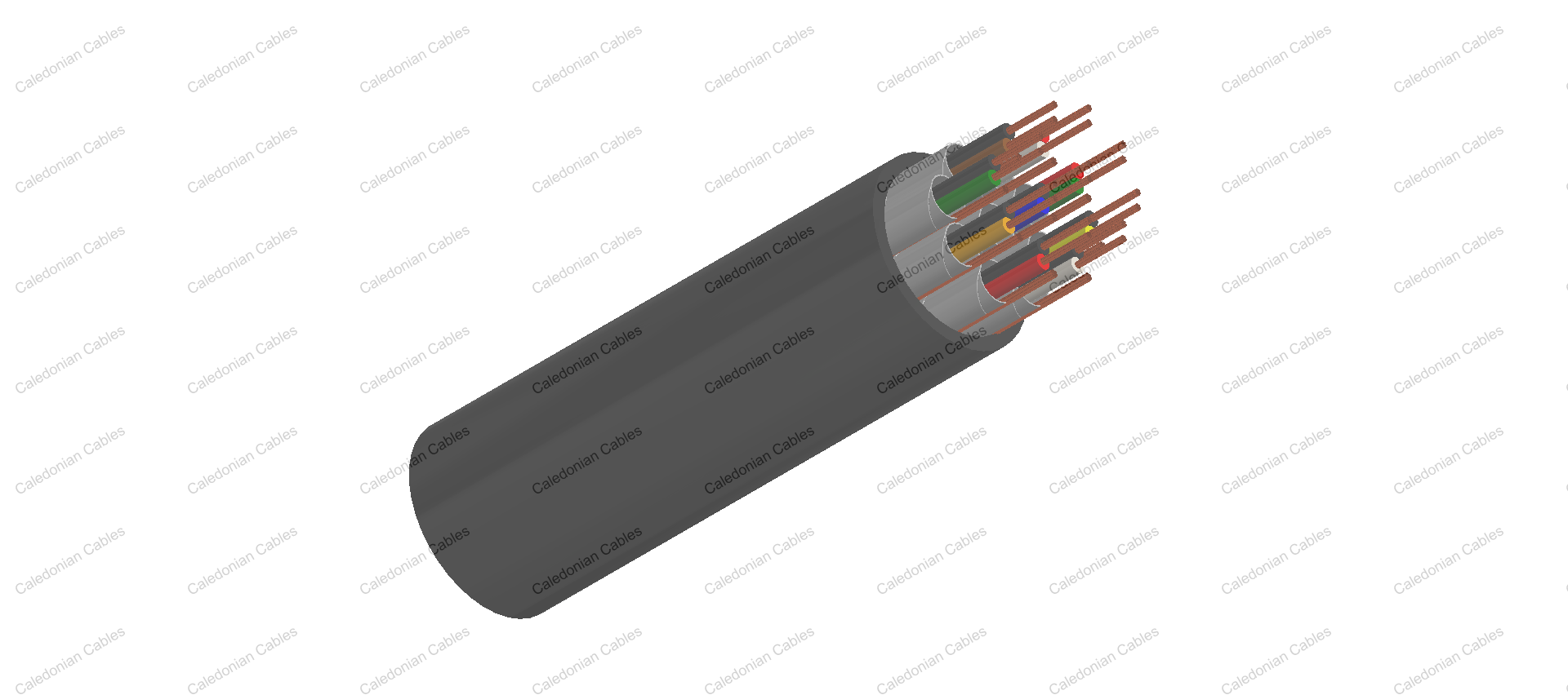 Multipair Individually Screened Cables-Belden Equivalent 8764 BE118764H